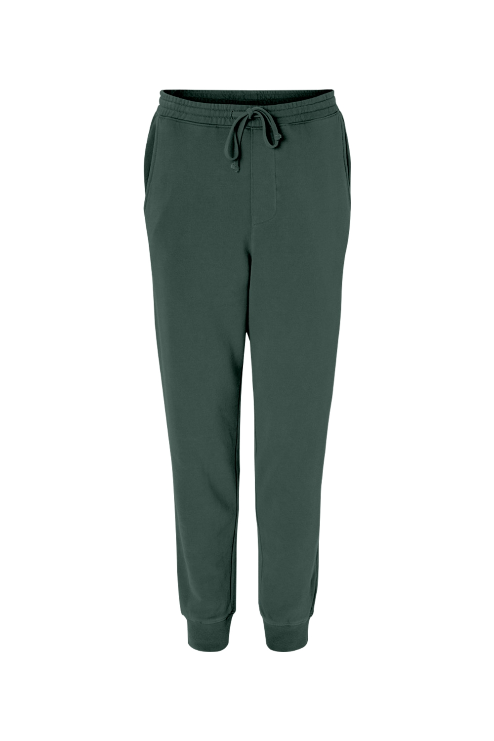 Independent Trading Co. Pigment-Dyed Fleece Pants in Pigment Alpine Green
