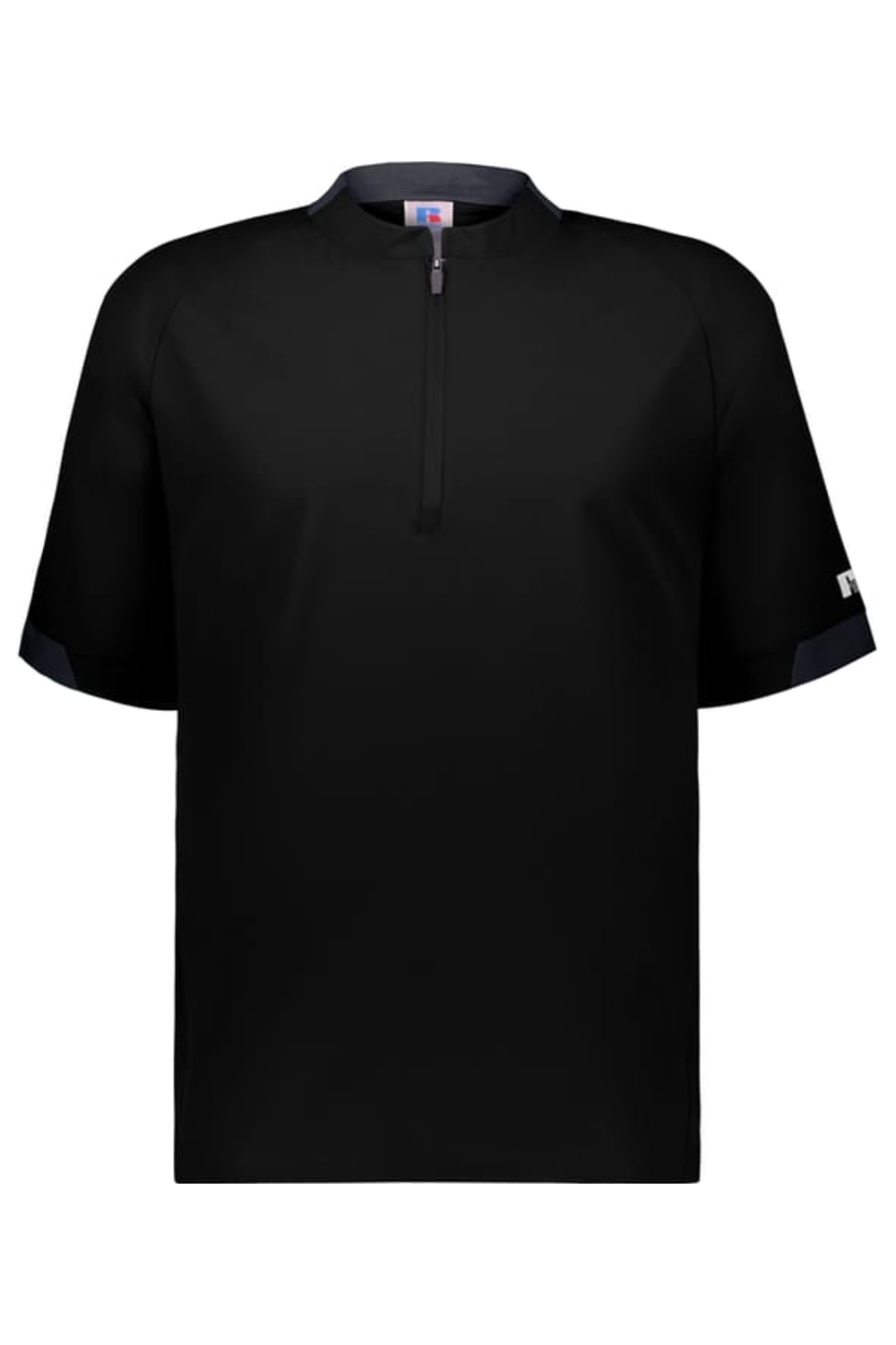 Russell Legend Short Sleeve Pullover in Black/ Stealth