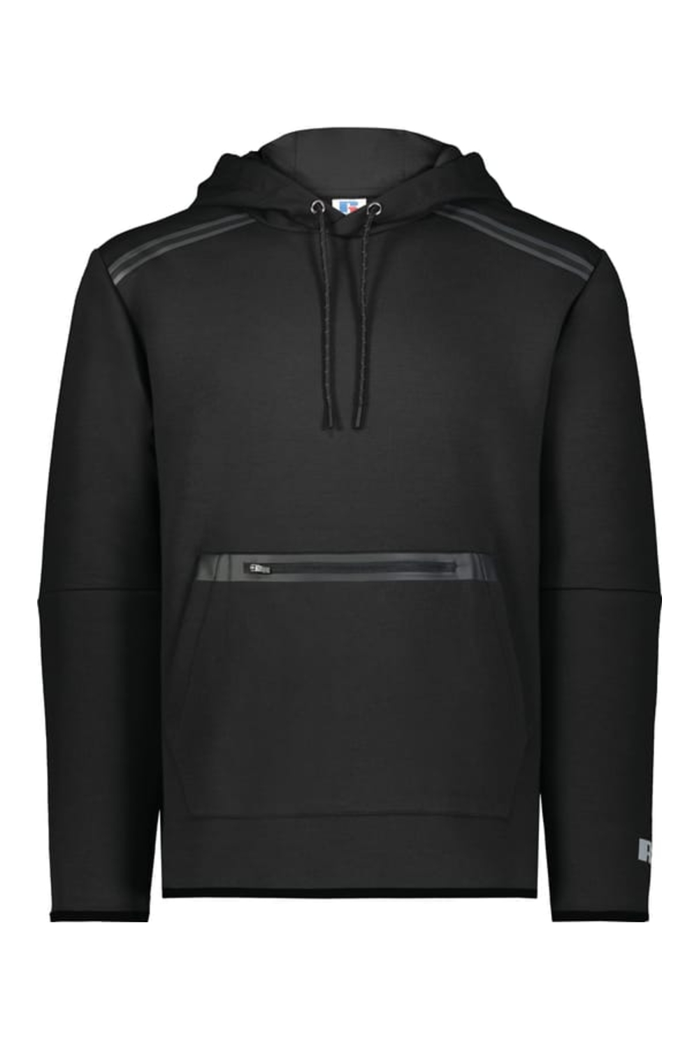 Russell Athletic Legend Tech Fleece Hoodie in Black