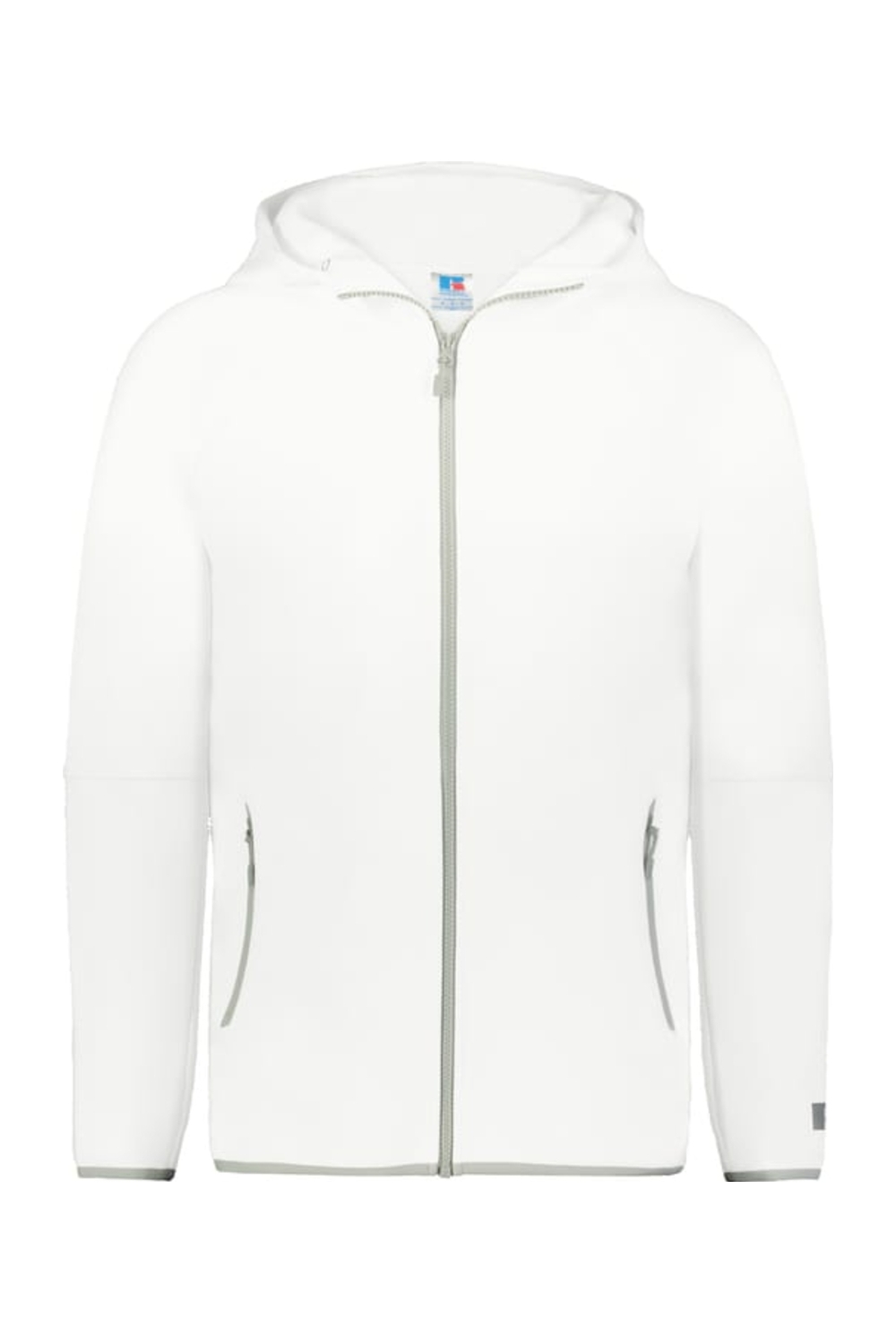 Russell Legend Tech Full-Zip Fleece Jacket in White