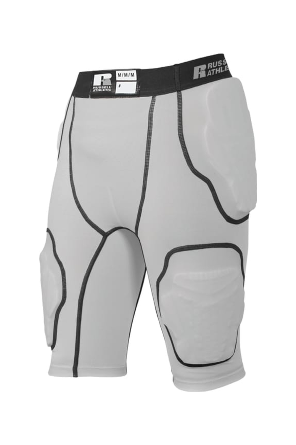 Russell Athletic 5-Pocket Integrated Girdle in Grid Iron Silver