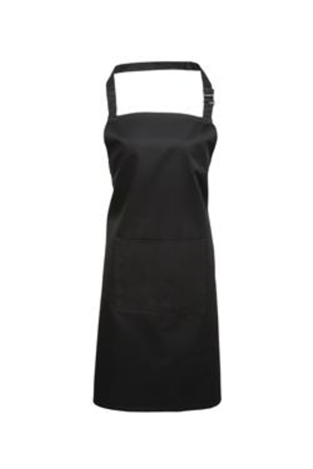 Artisan Collection by Reprime Recycled Bib Apron with Pocket in Black