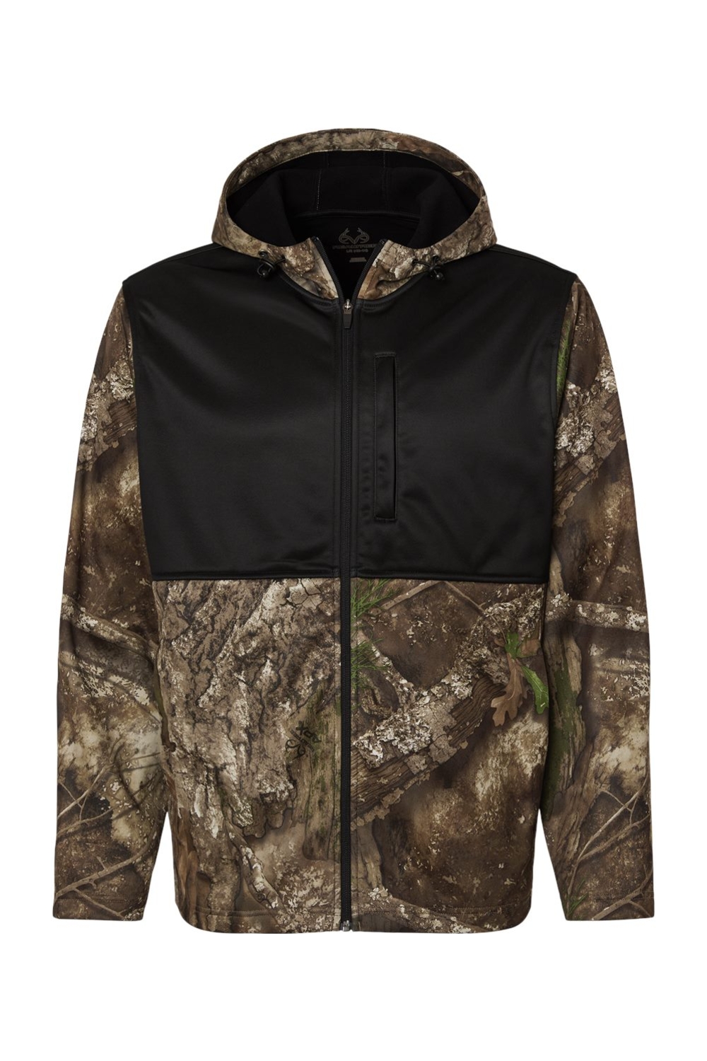 RealTree Unisex Realtree® Performance Colorblocked Full-Zip Hooded Sweatshirt