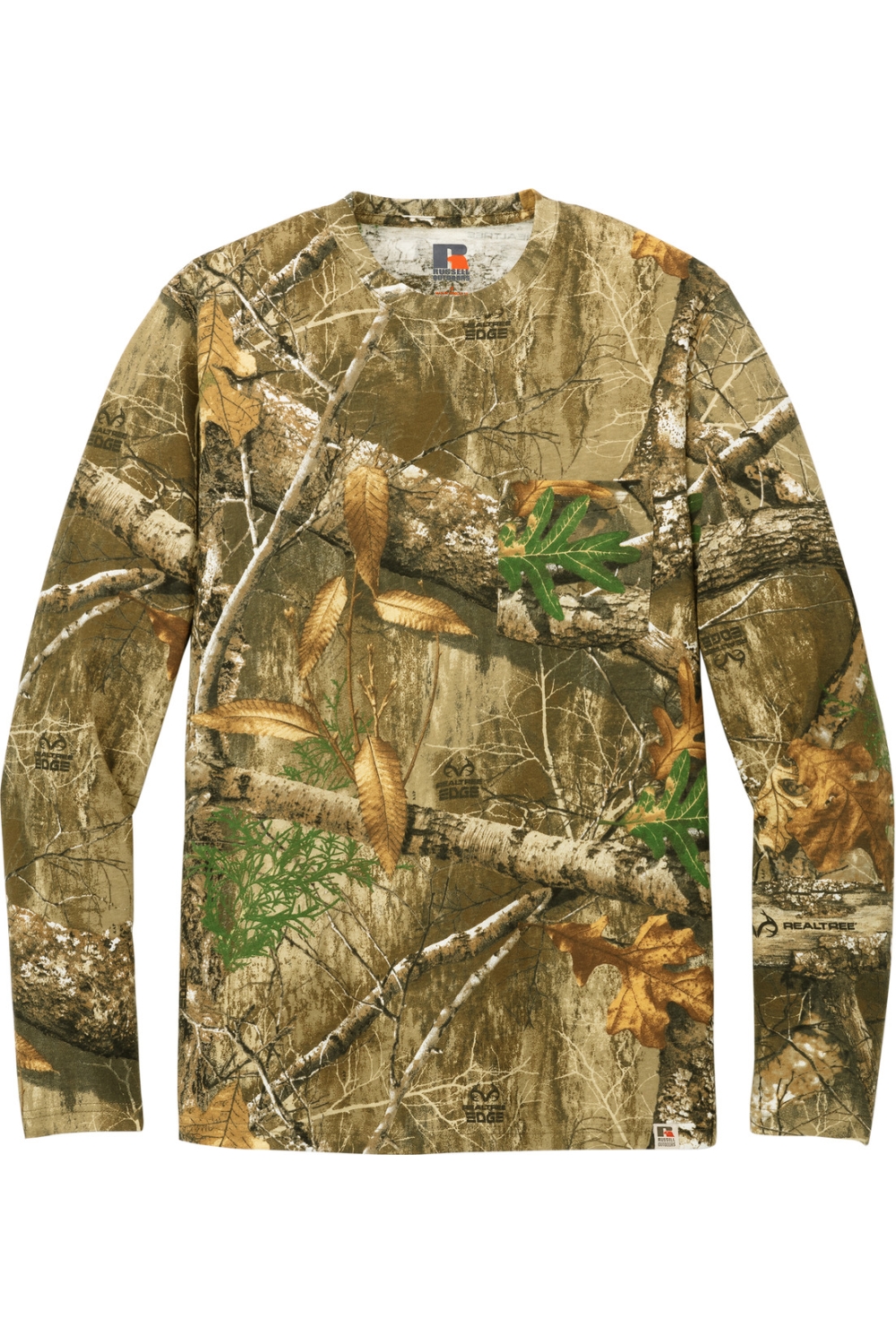 Russell Outdoors Realtree Long Sleeve Pocket Tee