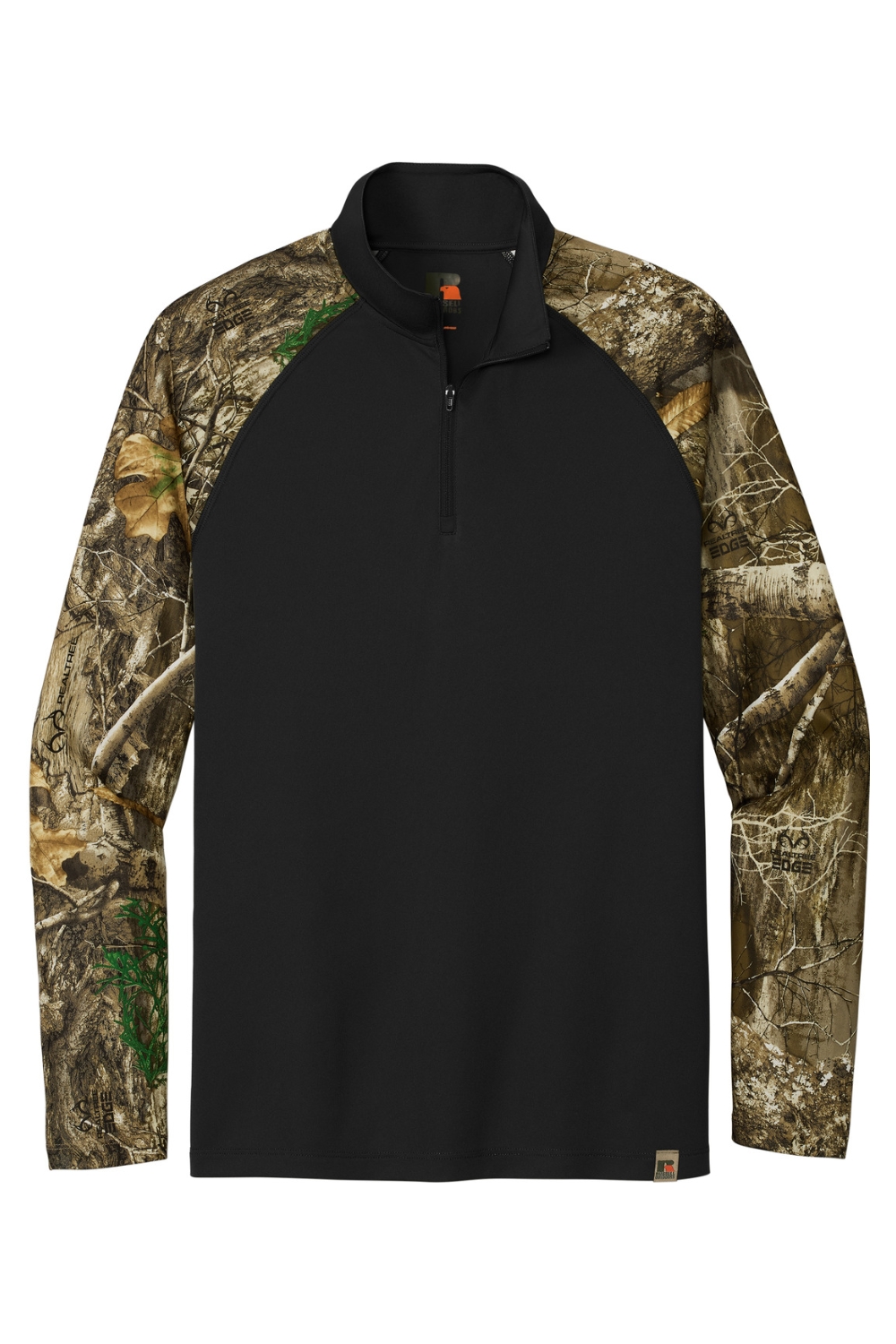 Russell Outdoors Realtree Colorblock Performance 1/4-Zip