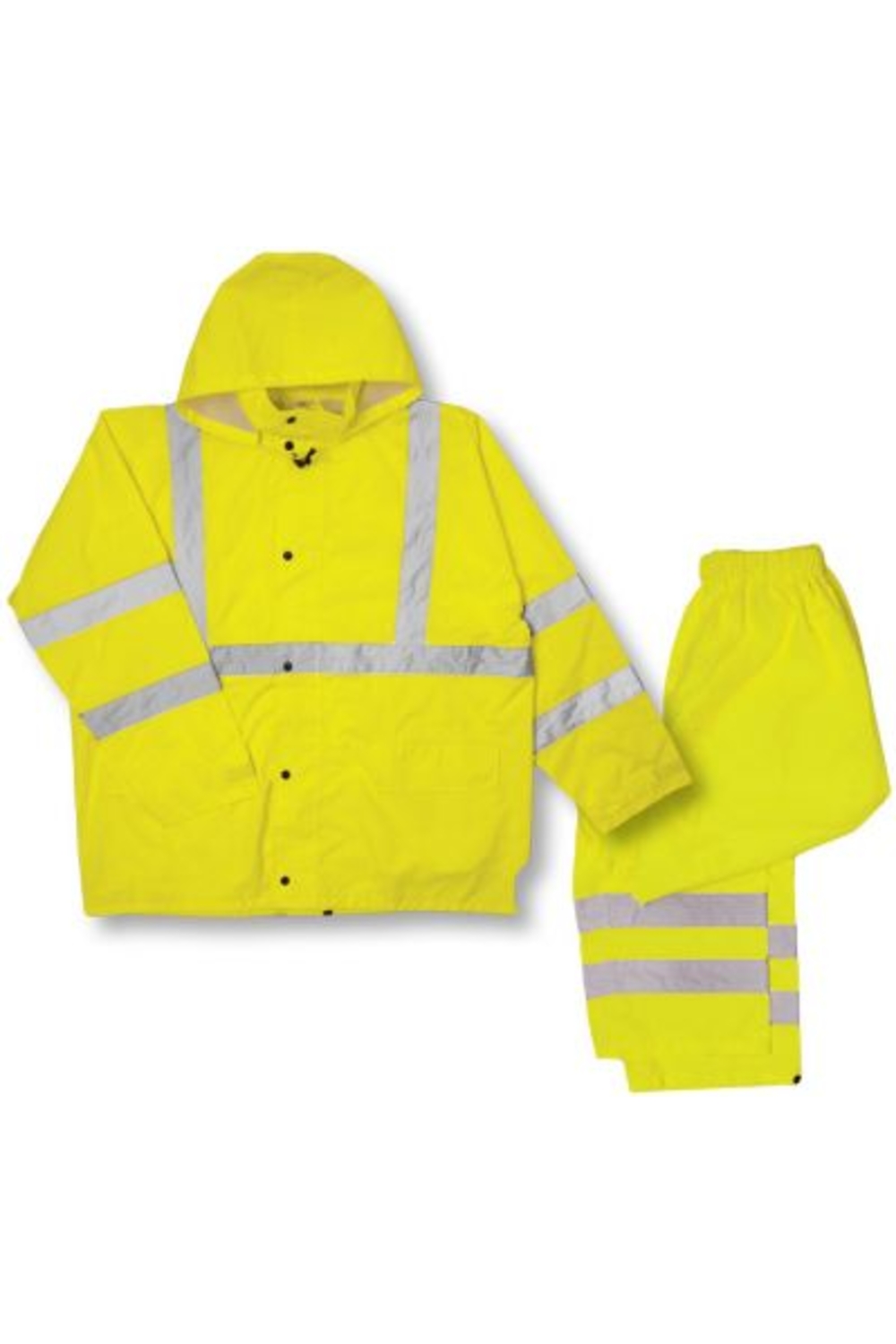 Kishigo Economy Full Rainsuit in Lime