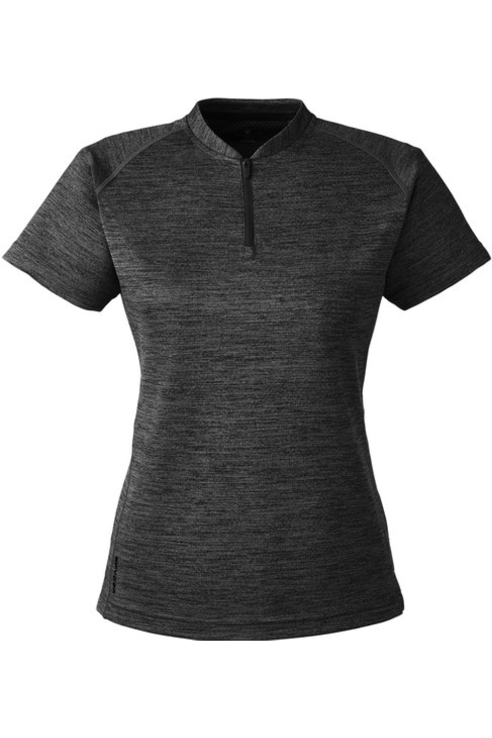 Spyder Ladies' Mission Blade Collar Polo in Black Jaspe