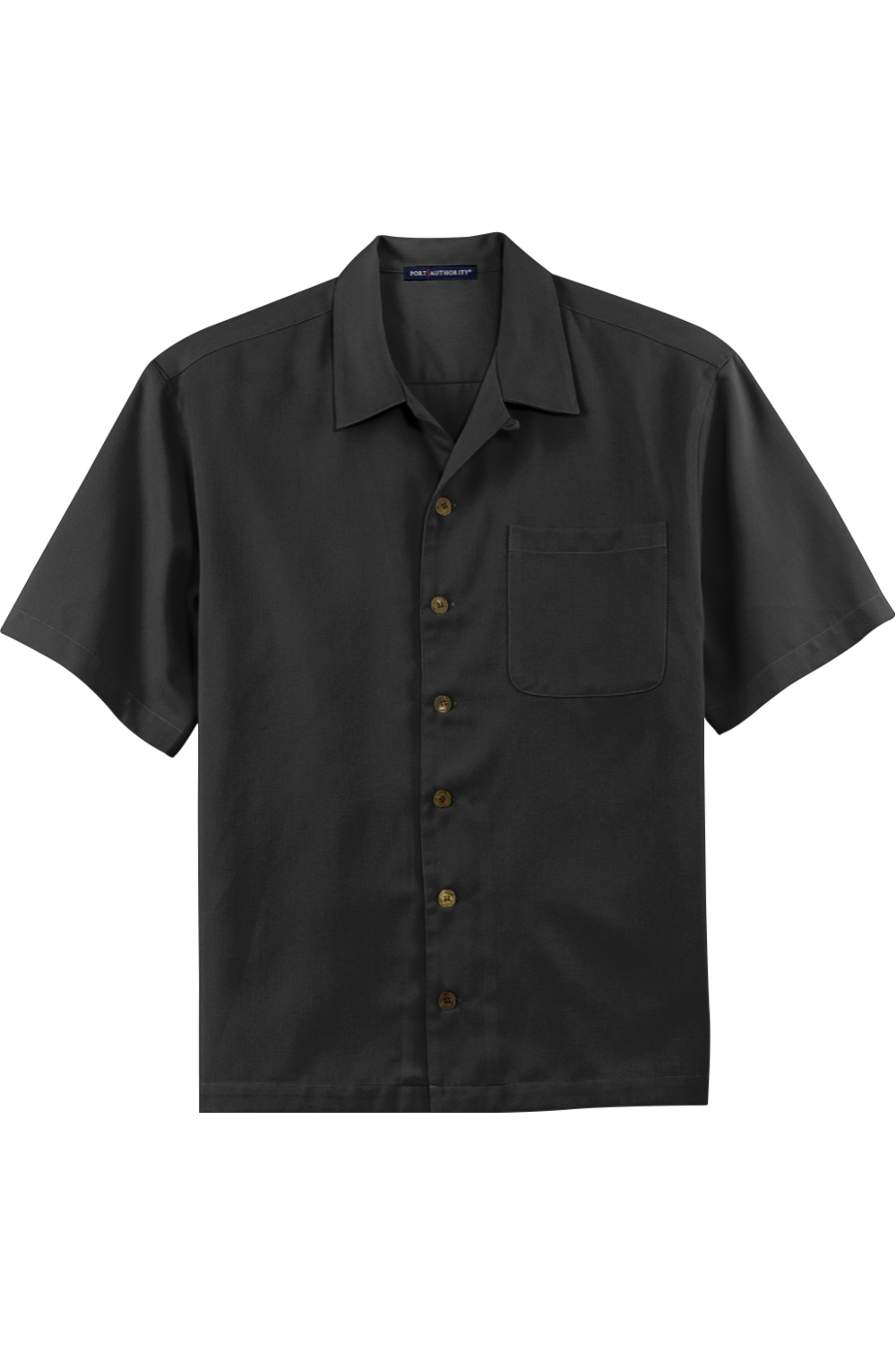 Port Authority Easy Care Camp Shirt in Black