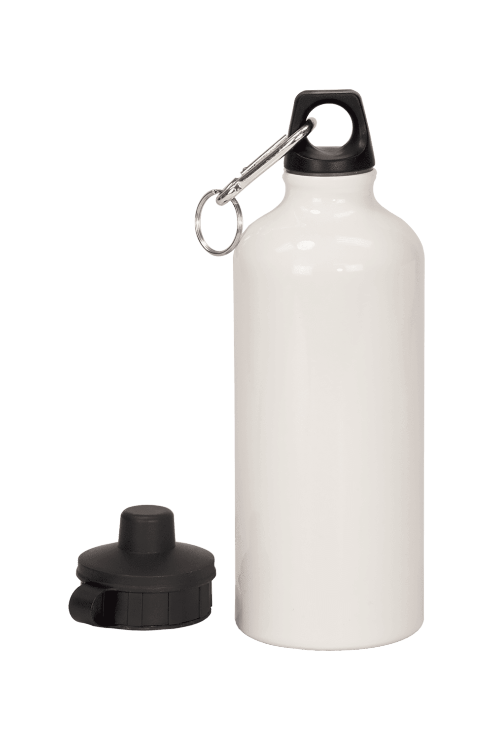 20 oz. White Sublimatable Aluminum Water Bottle in White
