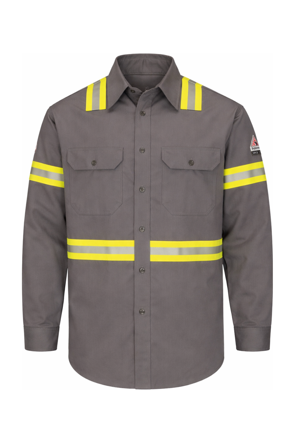 Drop Ship Bulwark Men's Enhanced Visibility Uniform Shirt