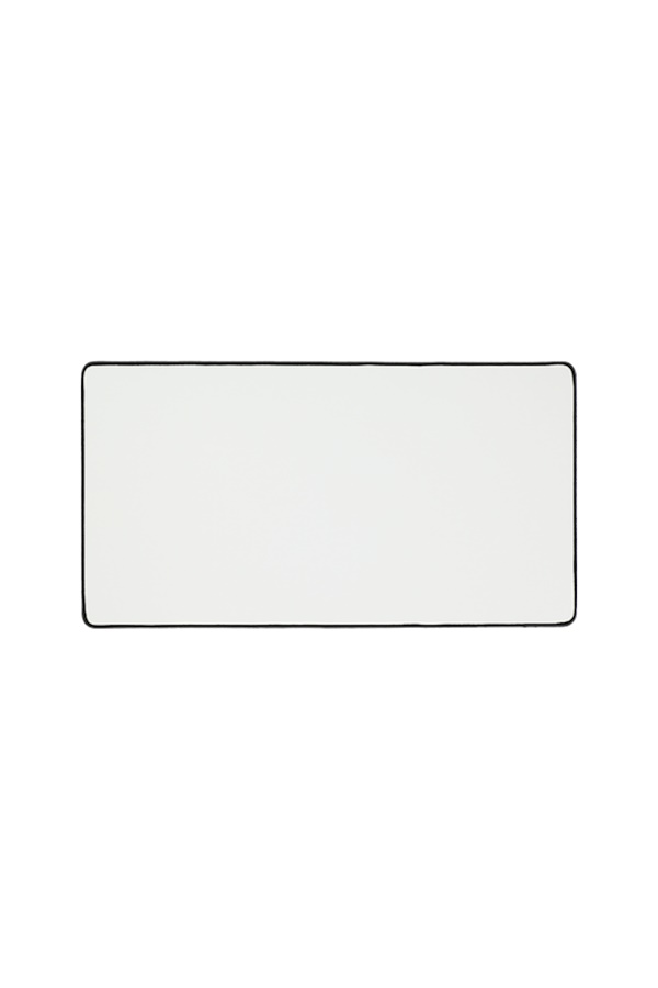 22"x12" Desk Mat in White
