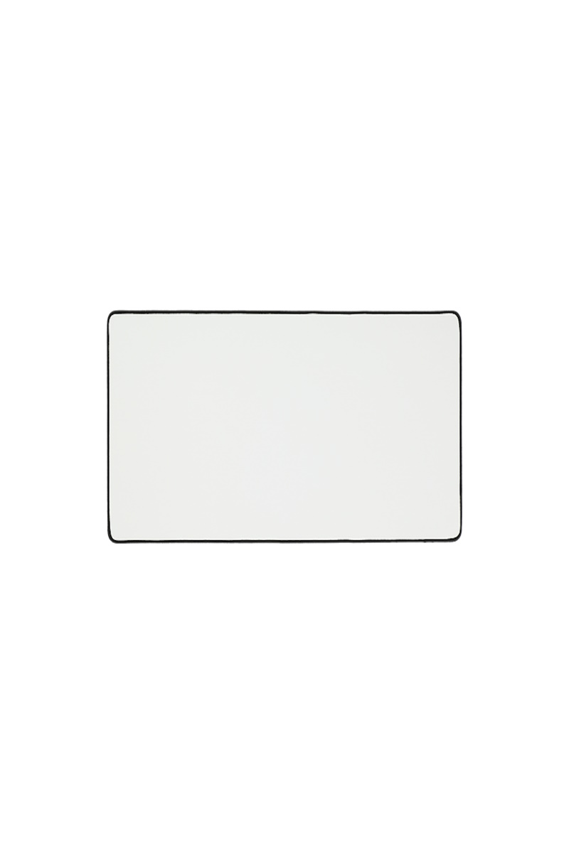 18"x12" Desk Mat in White
