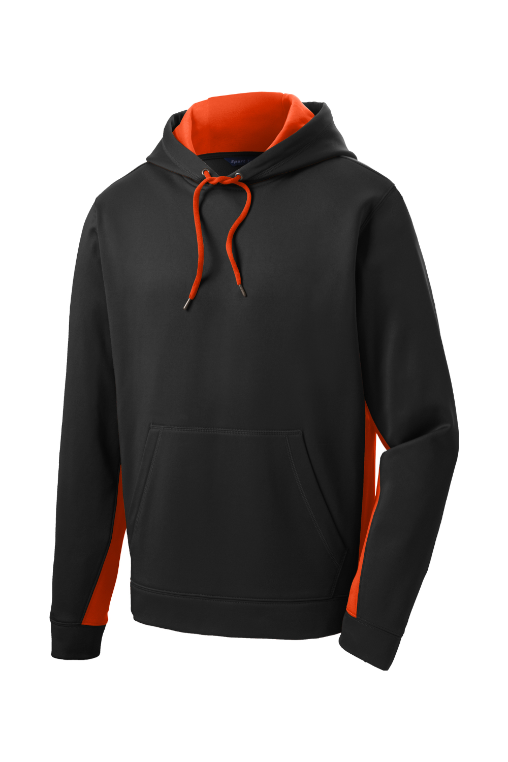 Sport-Tek Sport-Wick Fleece Colorblock Hooded Pullover