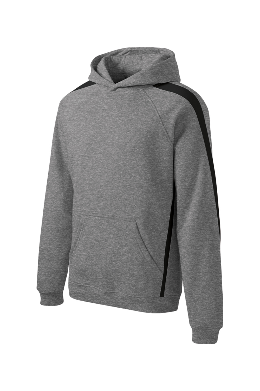 Sport-Tek® Sleeve Stripe Pullover Hooded Sweatshirt