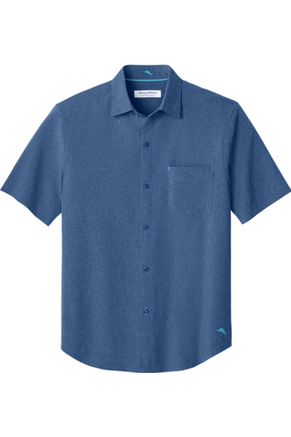 Tommy Bahama Sandy Point Short Sleeve Shirt in Classic Blue
