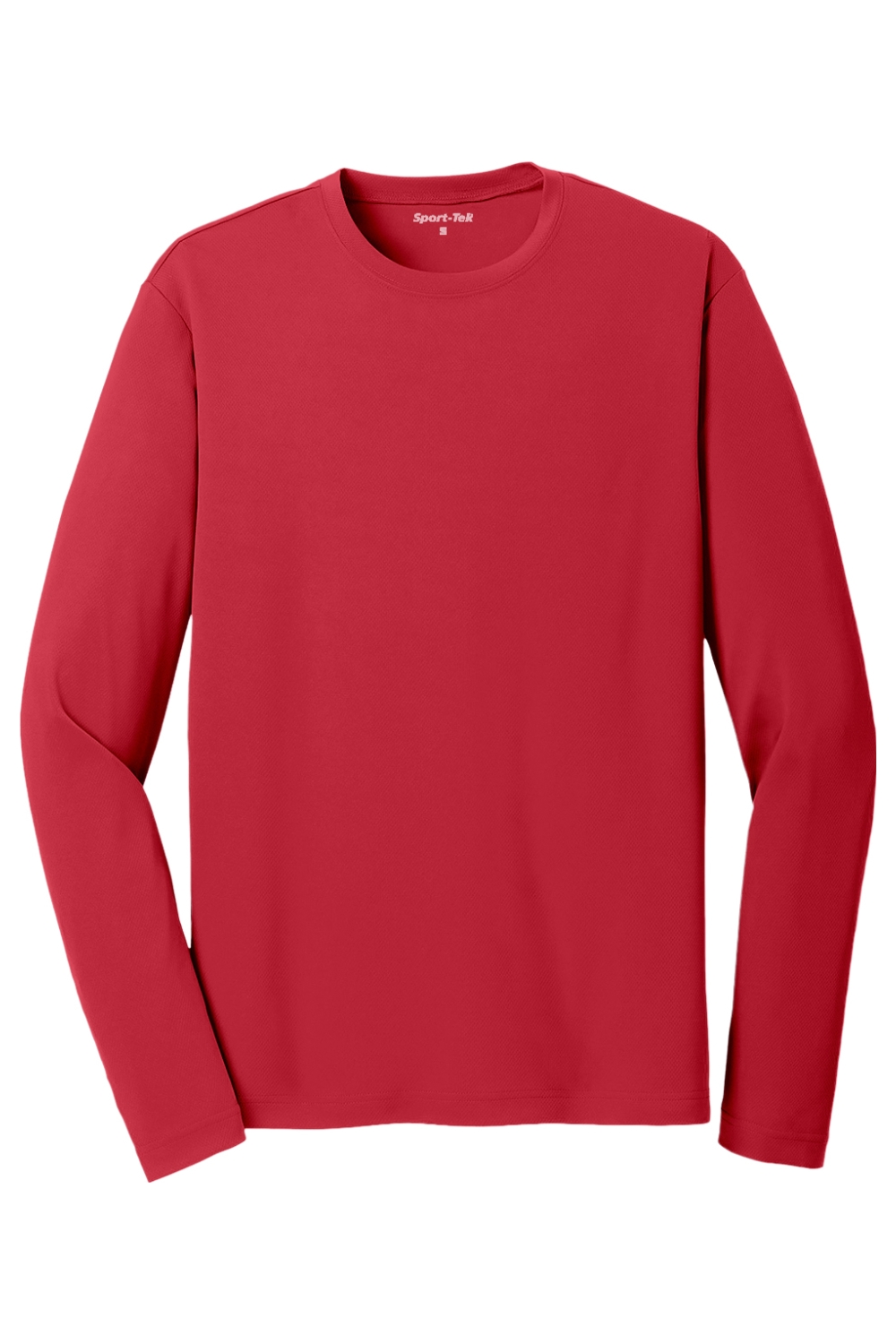 Sport-Tek PosiCharge RacerMesh Long Sleeve Tee in True Red