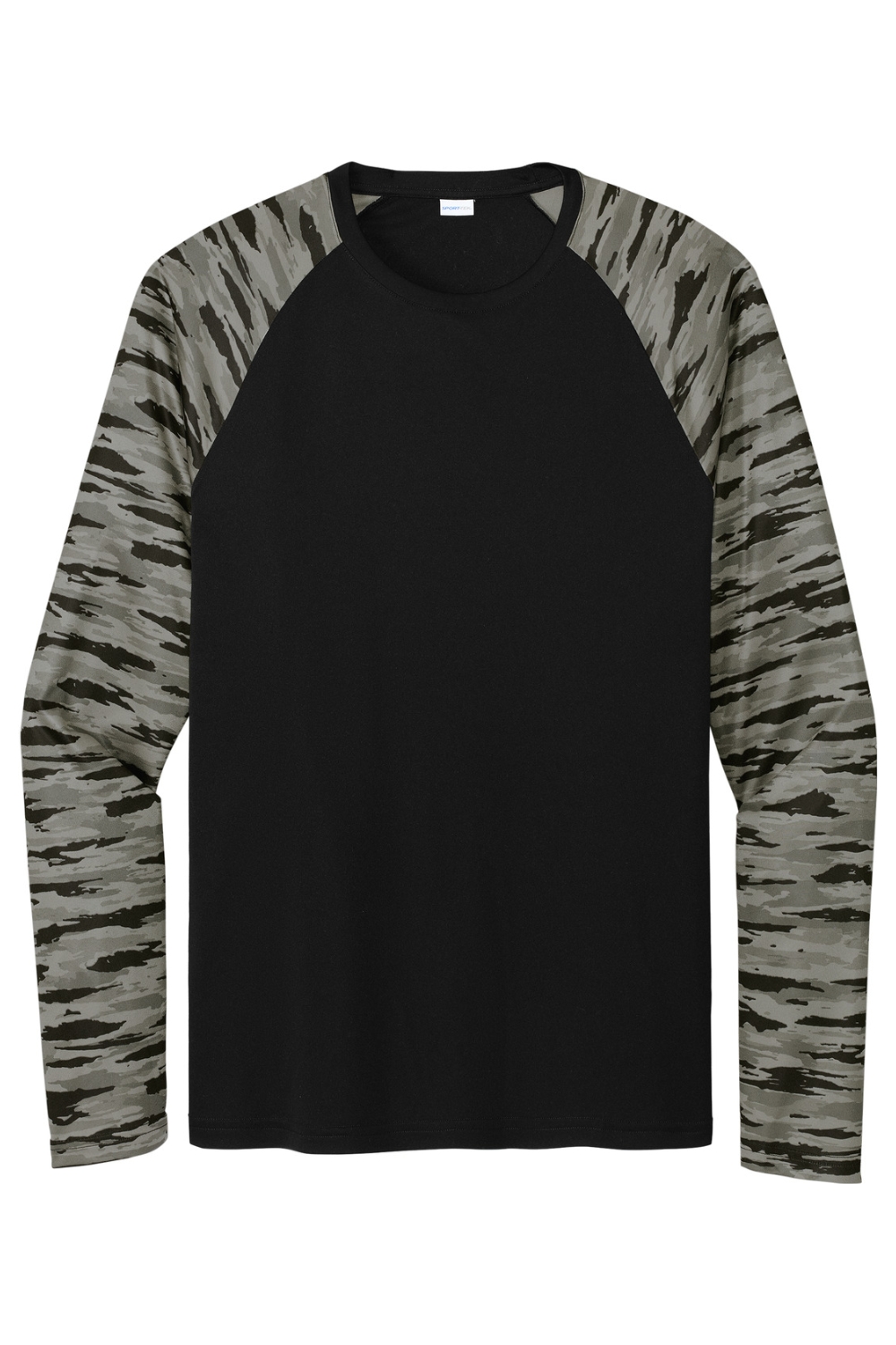 Sport-Tek Drift Camo Colorblock Long Sleeve Tee