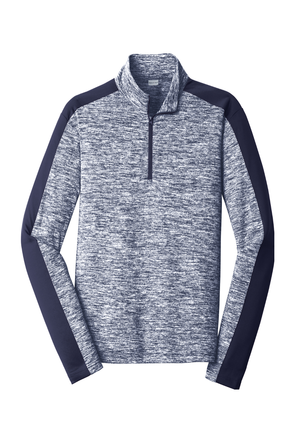 Sport-Tek PosiCharge Electric Heather Colorblock 1/4-Zip Pullover
