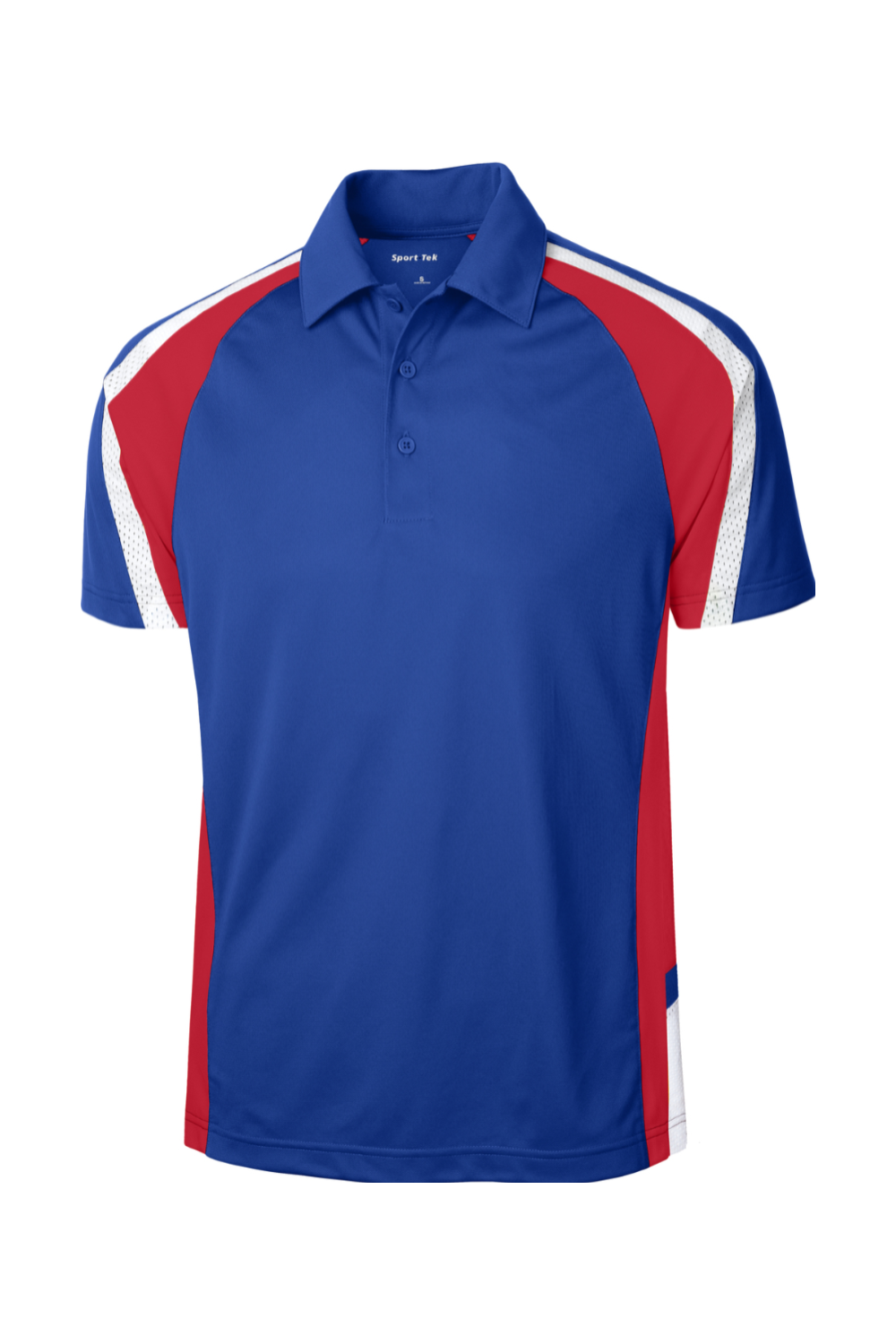 Sport-Tek Tricolor Micropique Sport-Wick Polo (Discontinued/while supplies last)
