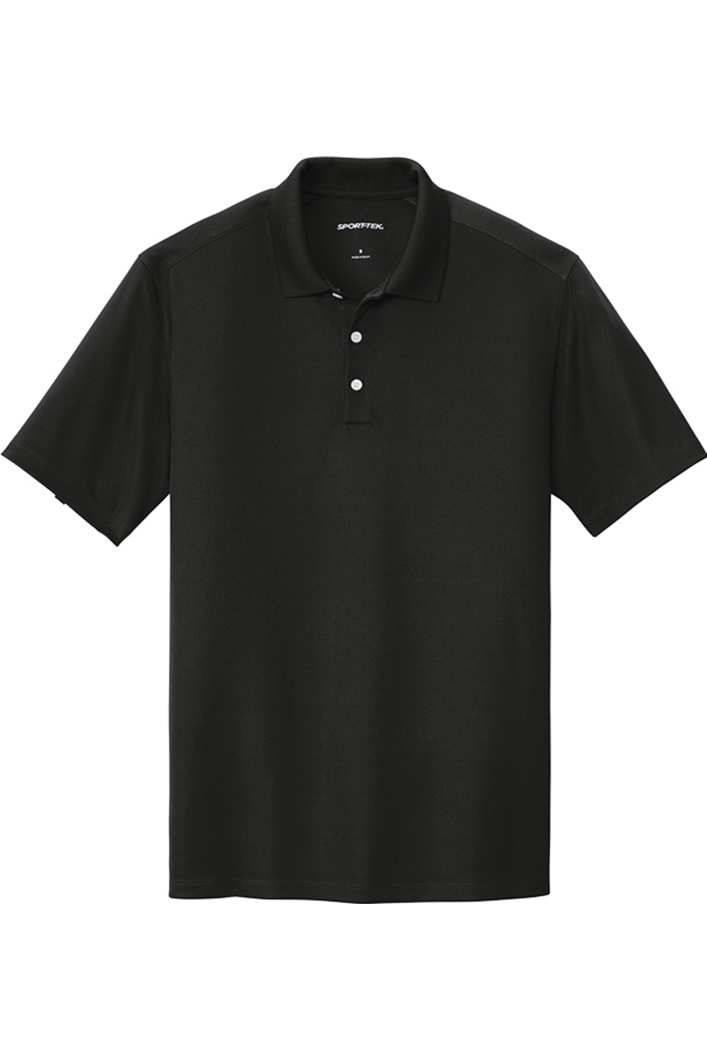 Sport-Tek UV Micropique Polo in Black