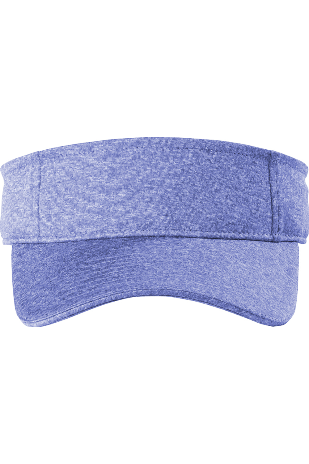 Sport-Tek  Contender Visor in True Royal Heather/ True Royal Heather