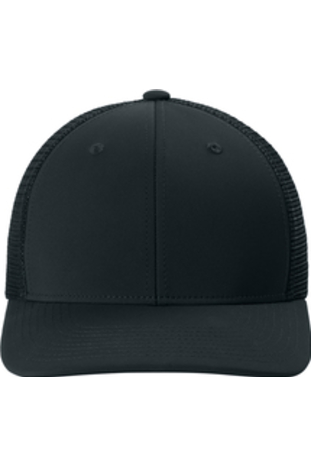 Sport-Tek Club Trucker Cap in Black/ Black