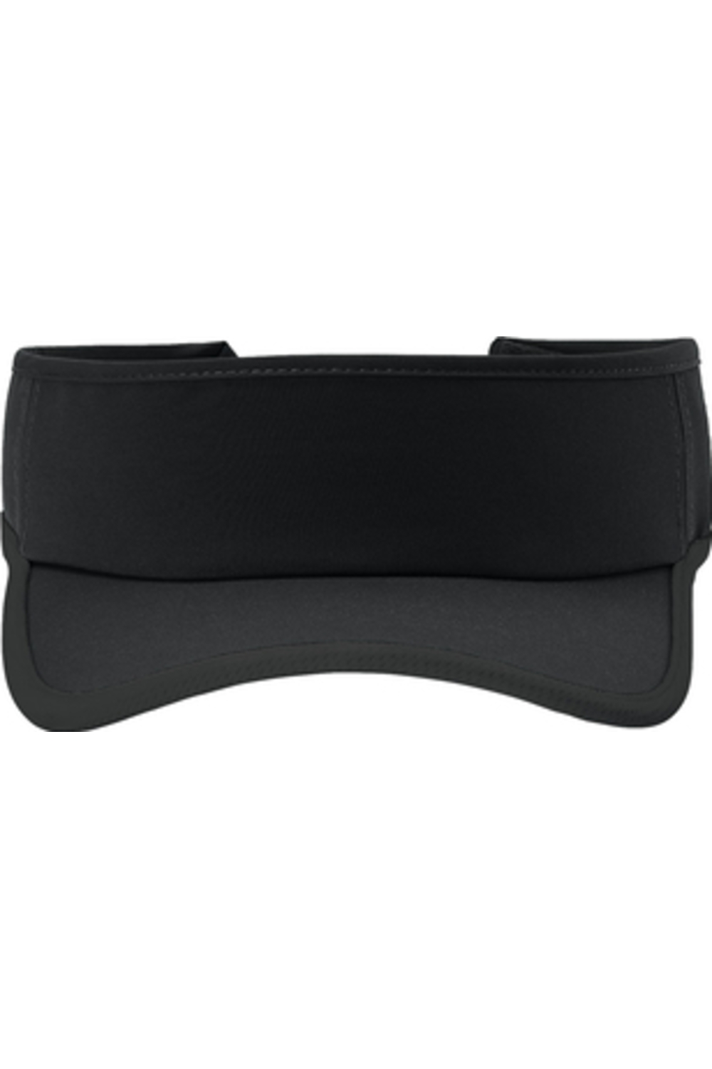 Sport-Tek Repeat Visor in Black/ Black