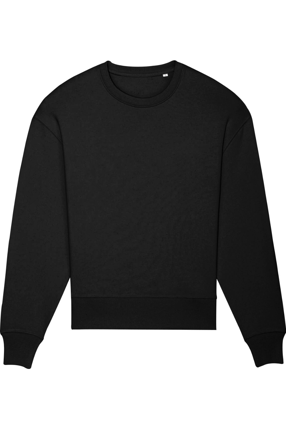 Stanley Stella Unisex Relaxed Crewneck Sweatshirt in Black