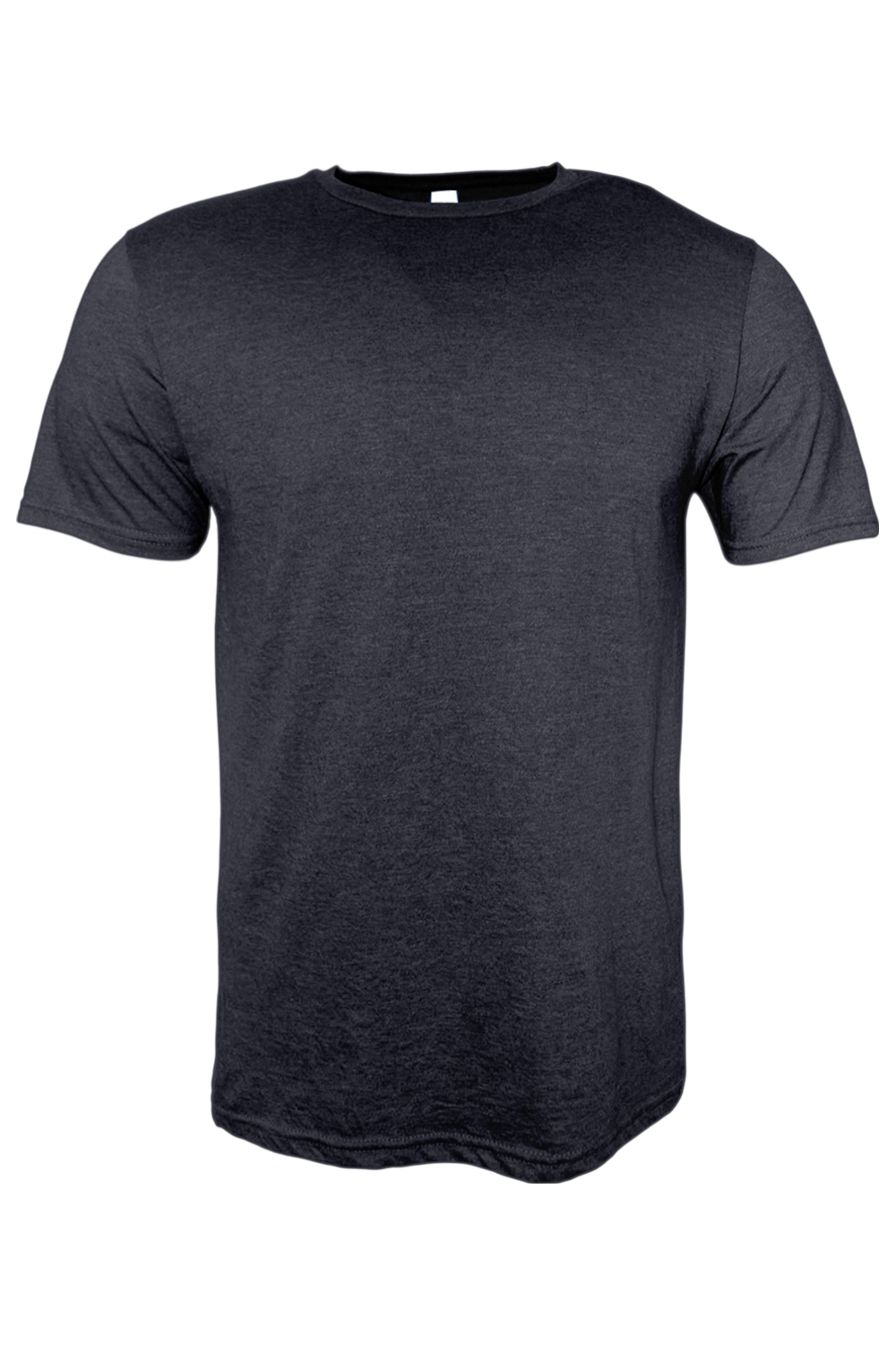 Threadfast Apparel Epic CVC T-Shirt in Heather Black