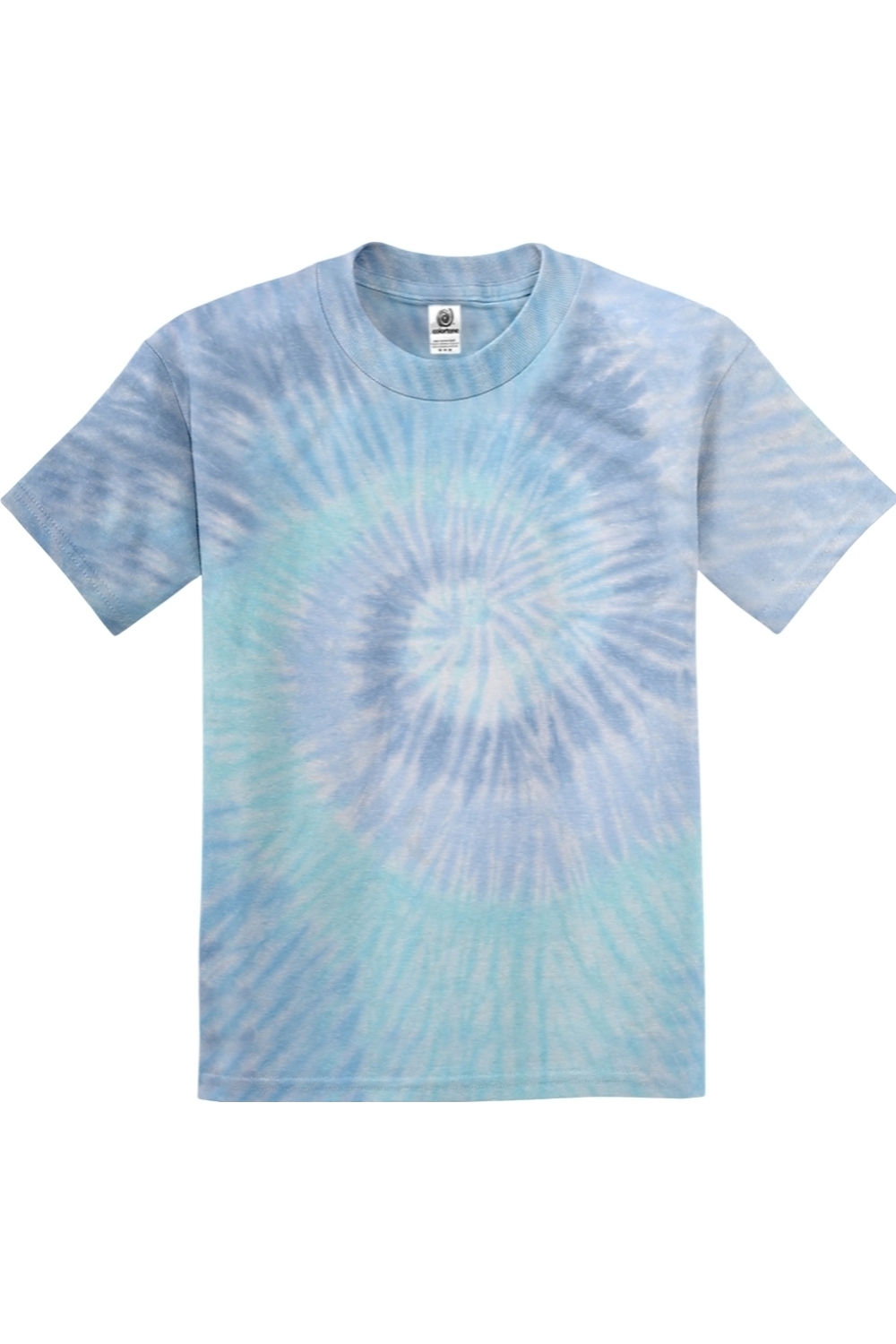 Colortone Tie Dye Cotton Tee in Lagoon