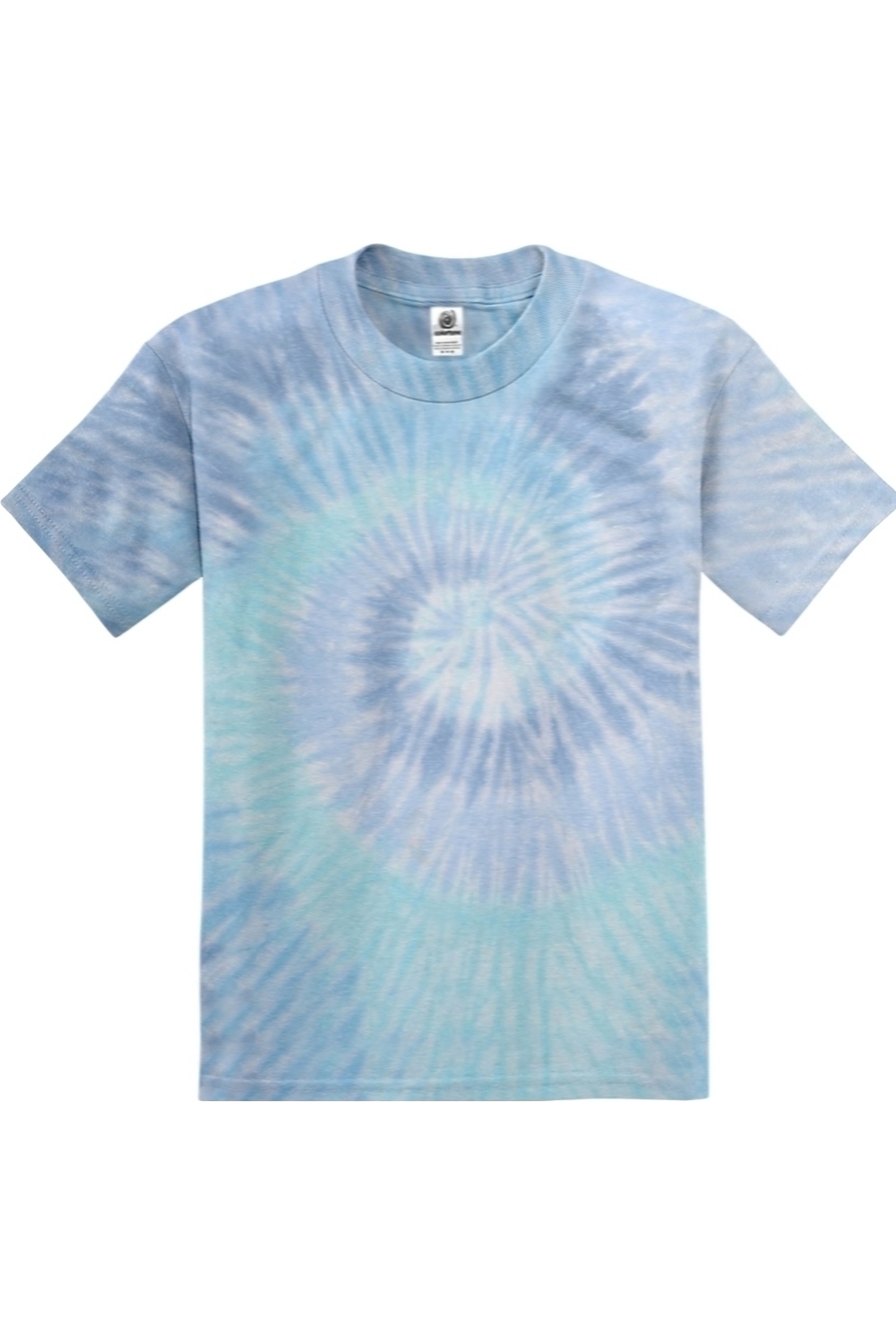 Colortone Tie Dye Youth Cotton Tie Dye Tee (1000Y) in Lagoon