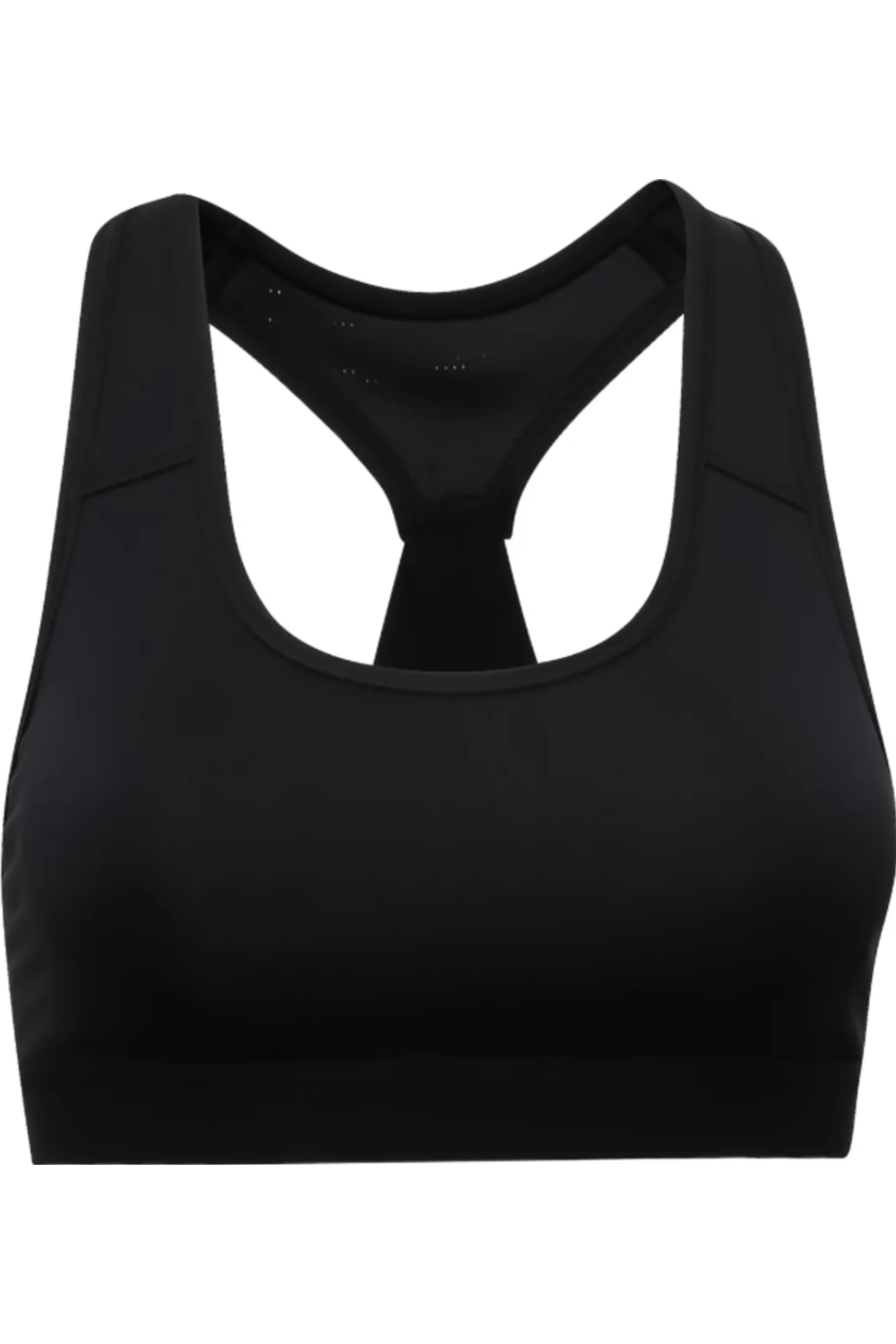 TriDri Women's Medium Impact Sports Bra in Black