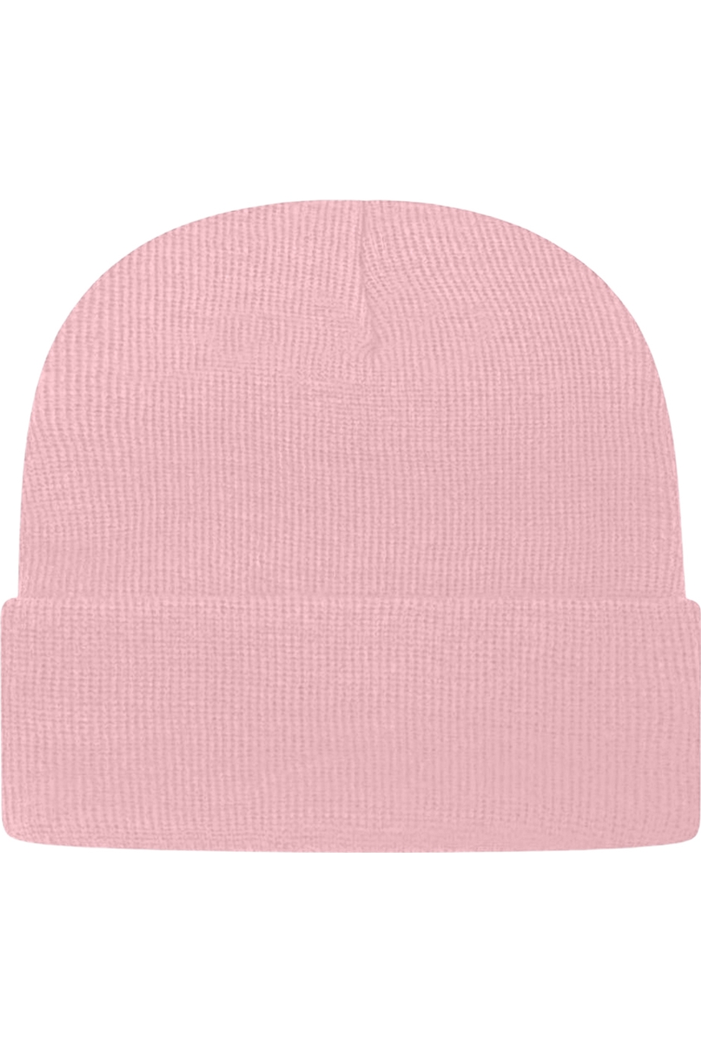 Cap America USA-Made 12" Cuffed Beanie in Pink