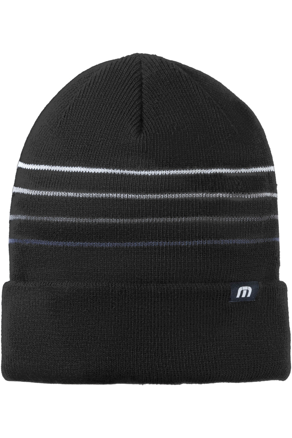 TravisMathew Striped Cuffed Beanie