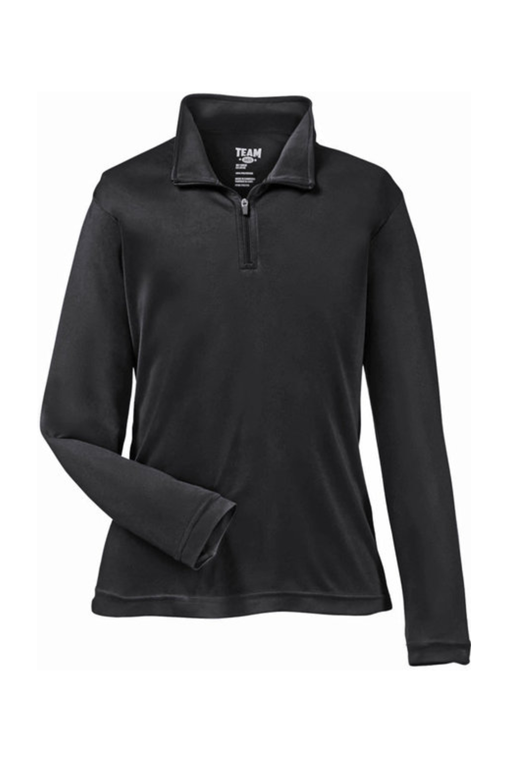 Team 365 Youth Zone Performance Quarter-Zip in Black