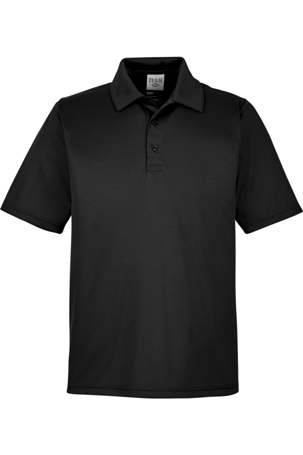 Team 365 Men's Zone Performance Polo in Black