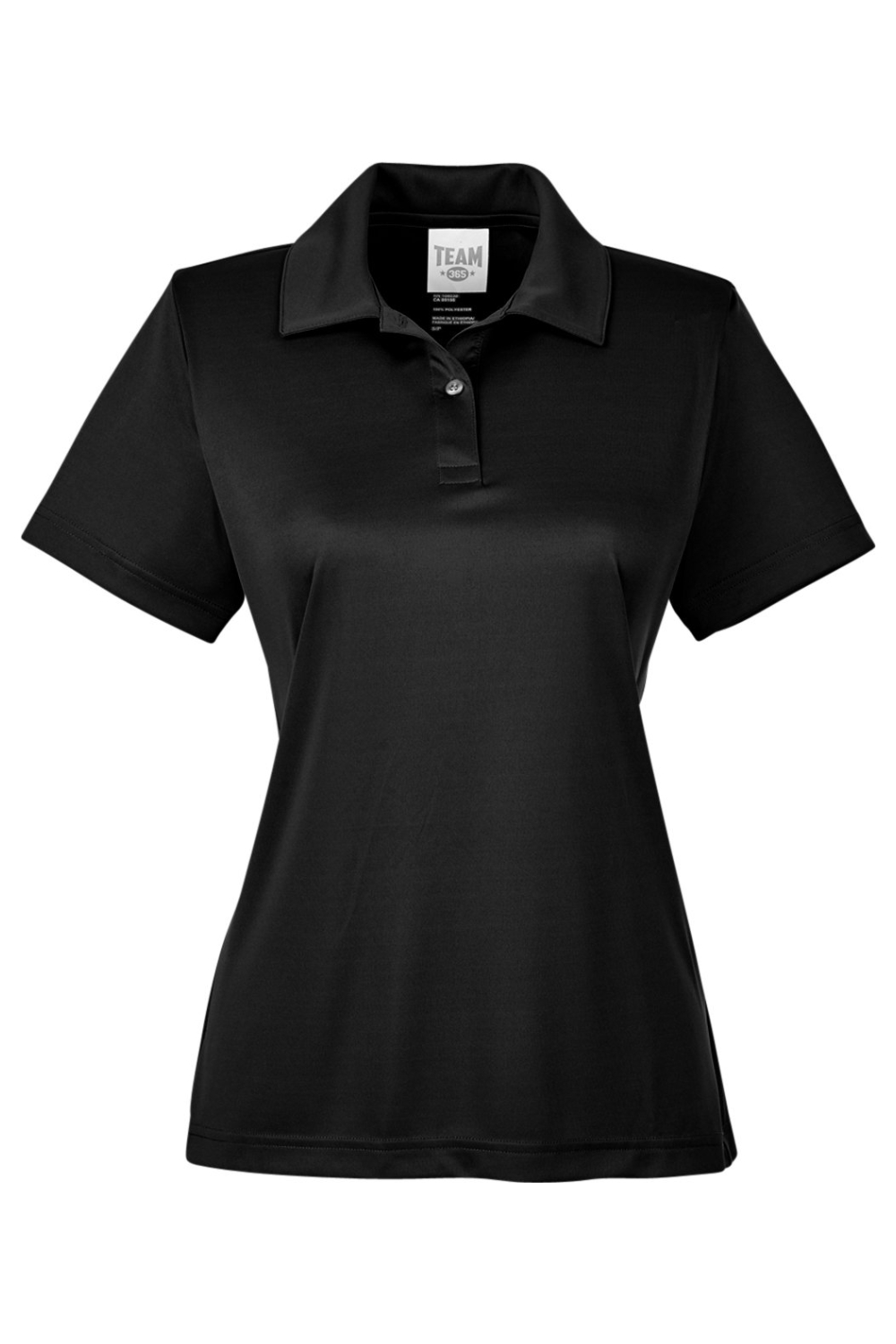 Team 365 Ladies' Zone Performance Polo in Black