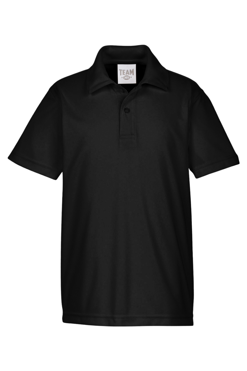 Team 365 Youth Zone Performance Polo in Black