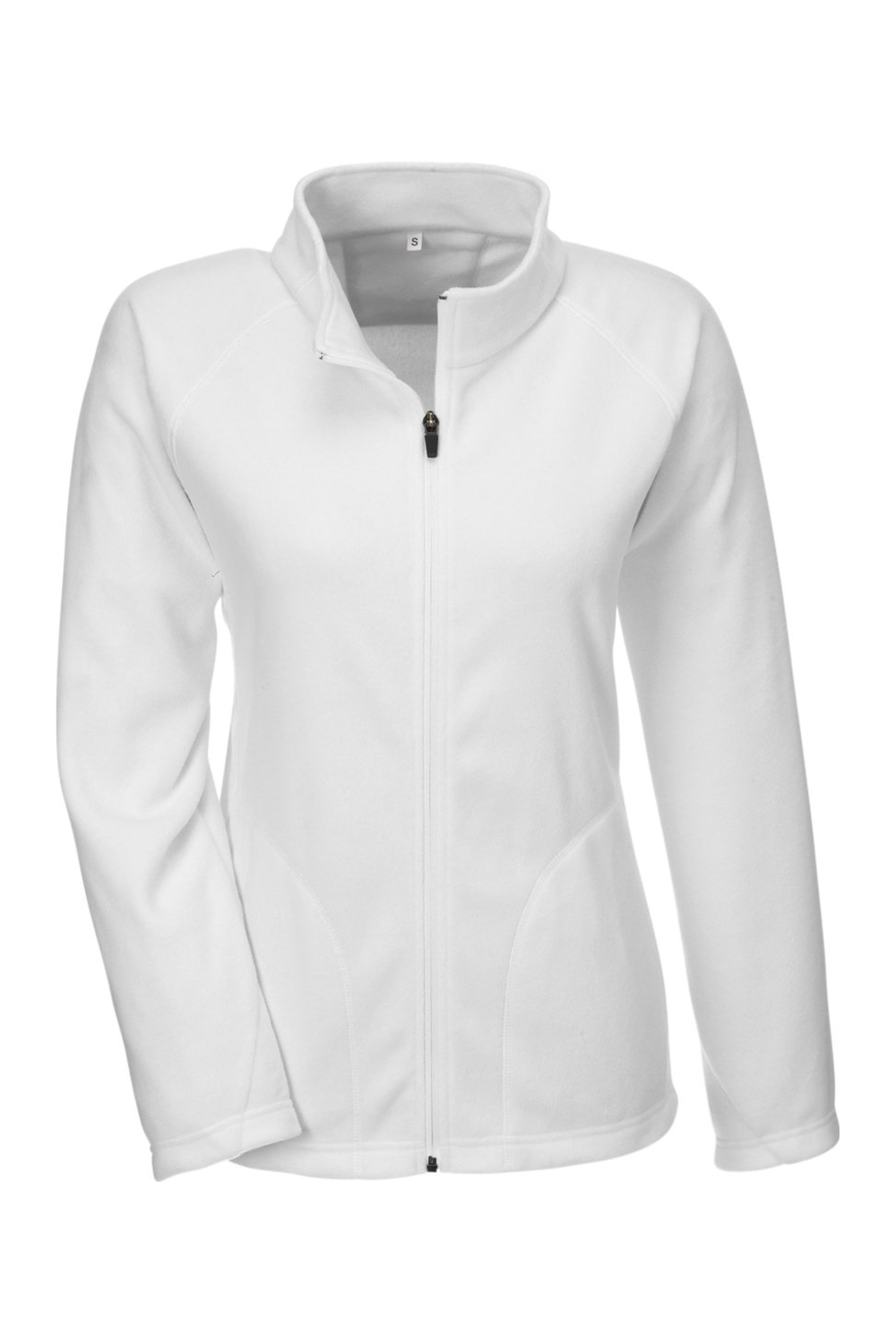 Team 365 Ladies' Campus Microfleece Jacket in White