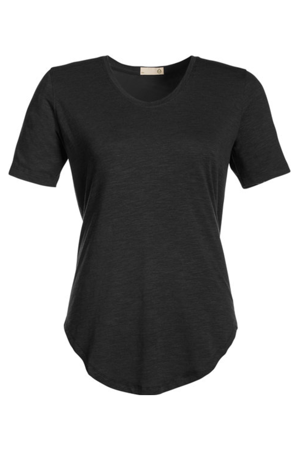 Tasc Ladies' Longline T-Shirt in Black