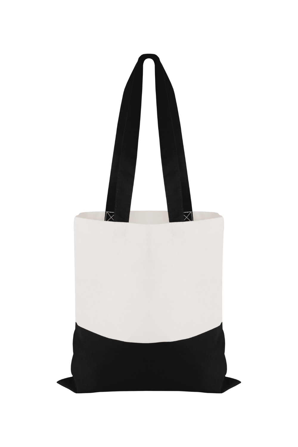 Good Value™ Cotton Colored Accent Flat Tote