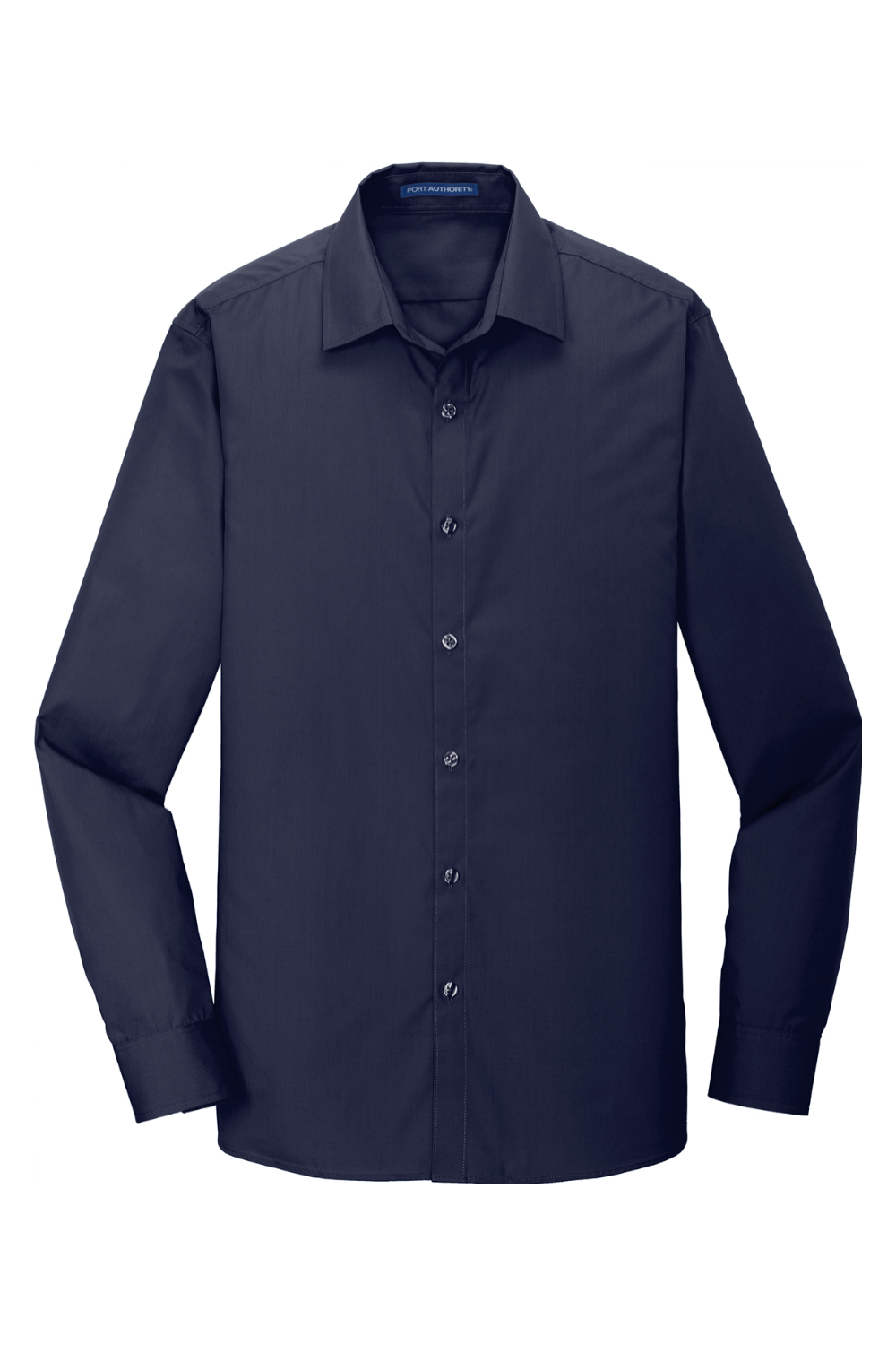 Port Authority Slim Fit Long Sleeve Carefree Poplin Shirt