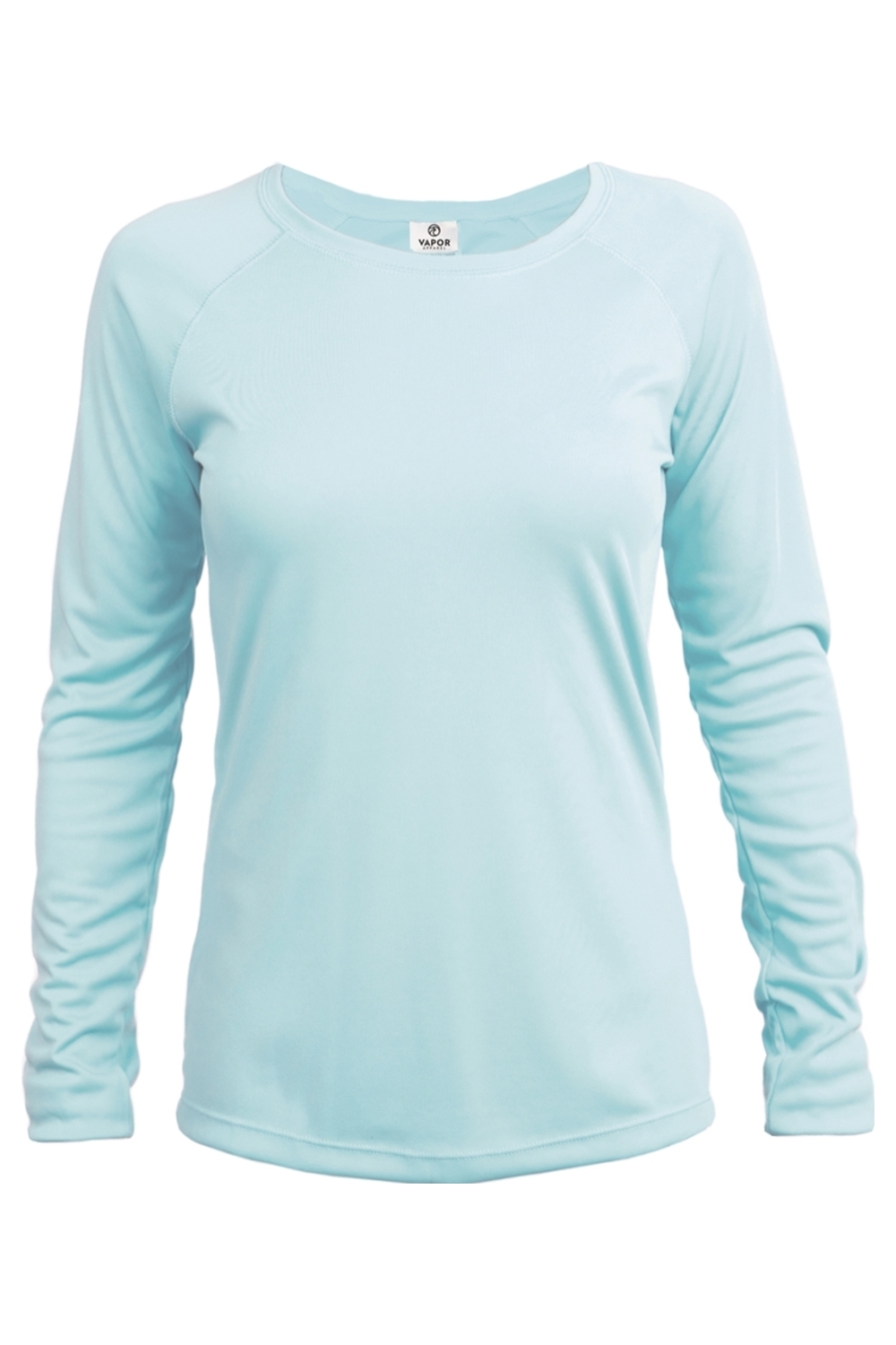 Vapor Apparel Women's Solar Long Sleeve Shirt in Arctic Blue