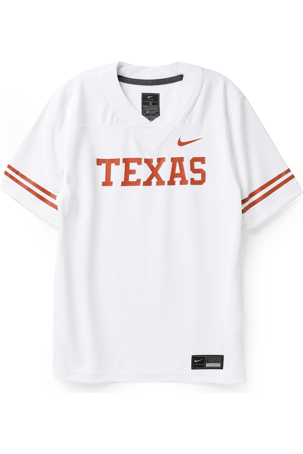 Men’s Nike White Texas Longhorns White Custom Game Jersey