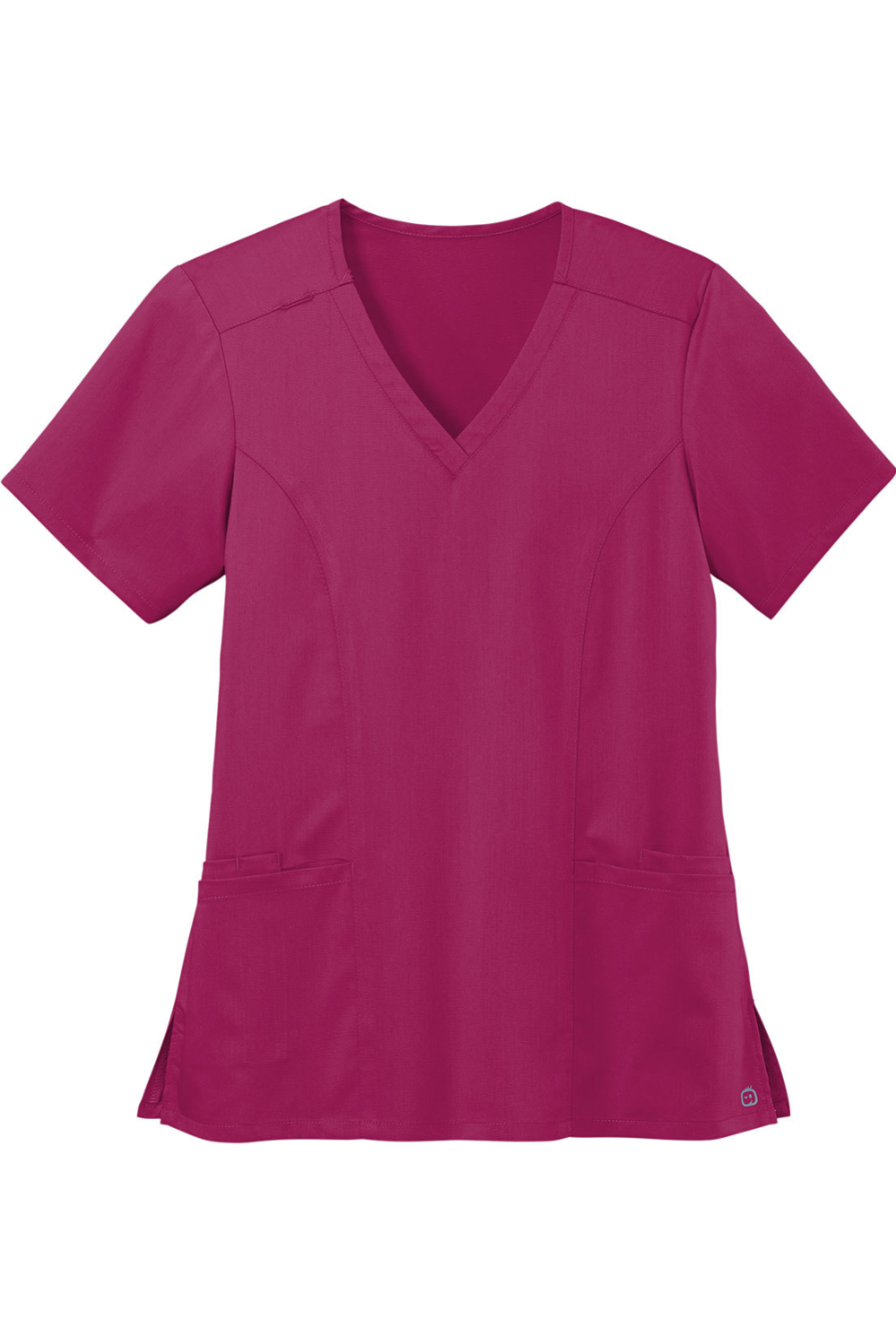 Wink Women’s Premiere Flex V-Neck Top in Wine