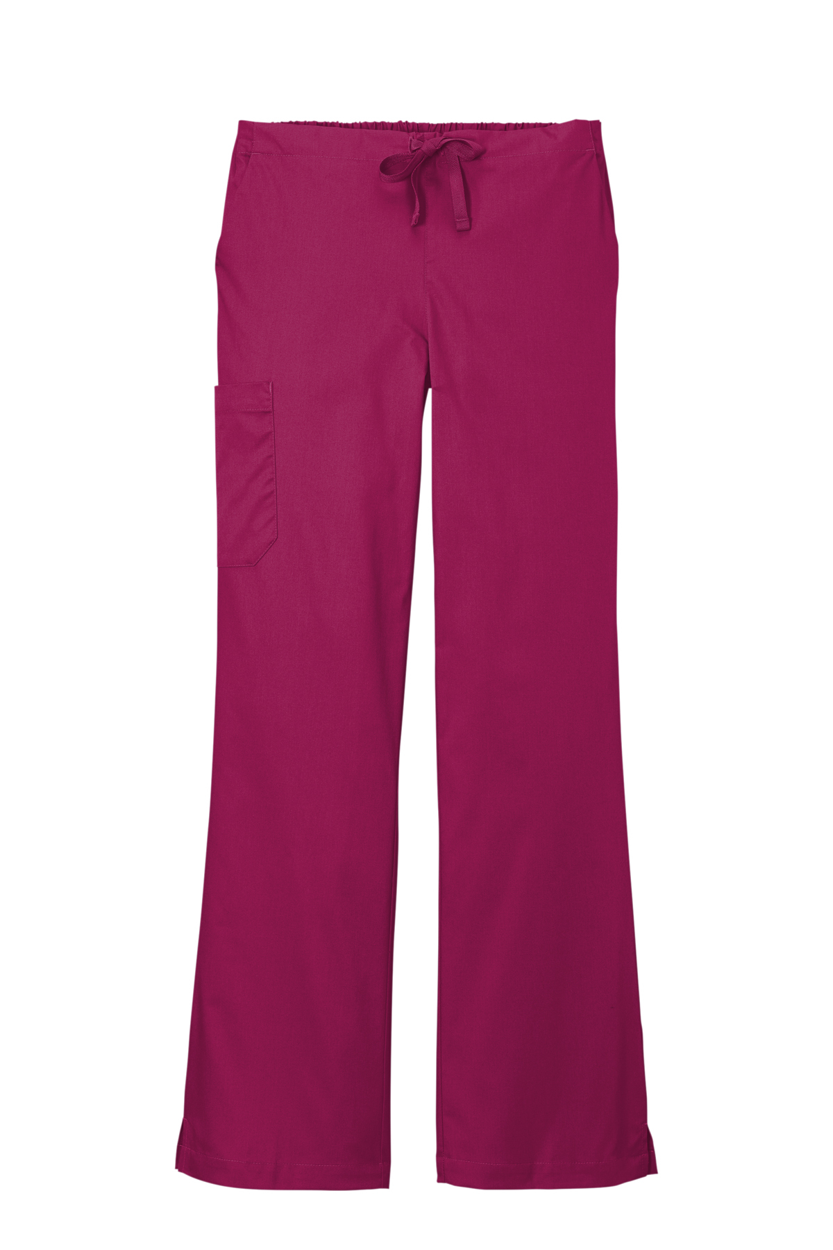 Wink Women’s Tall WorkFlex™ Flare Leg Cargo Pant in Wine
