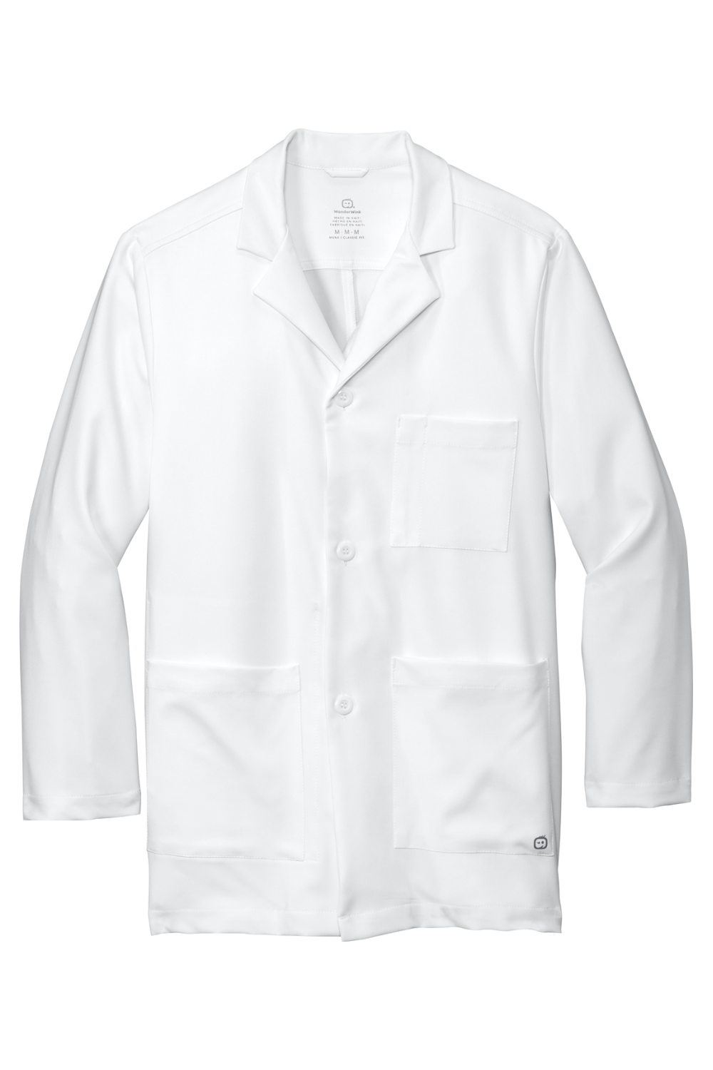 Wink Men's Consultation Lab Coat in White