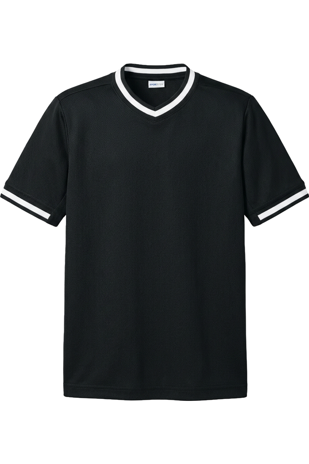 Sport-Tek Youth Tough Mesh V-Neck Baseball Jersey