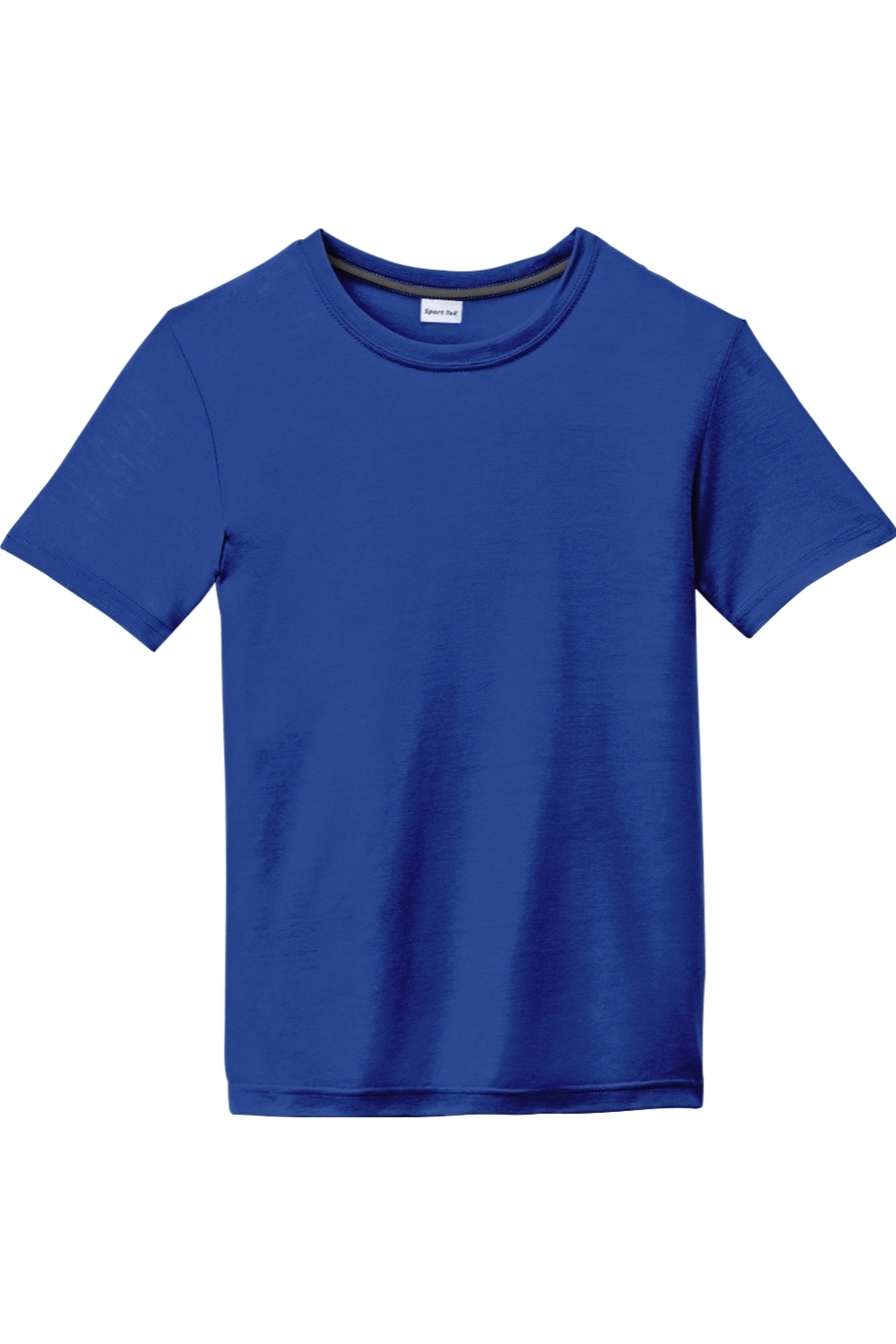 Youth Sport-Tek PosiCharge Competitor Cotton Touch Tee in True Royal