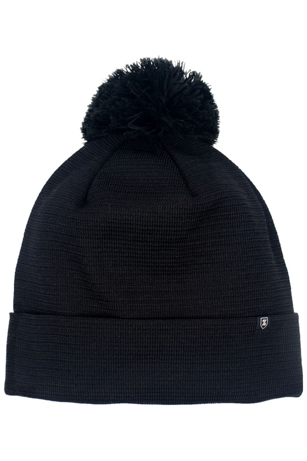 Zusa Hyland Knit Beanie in Z755-Black